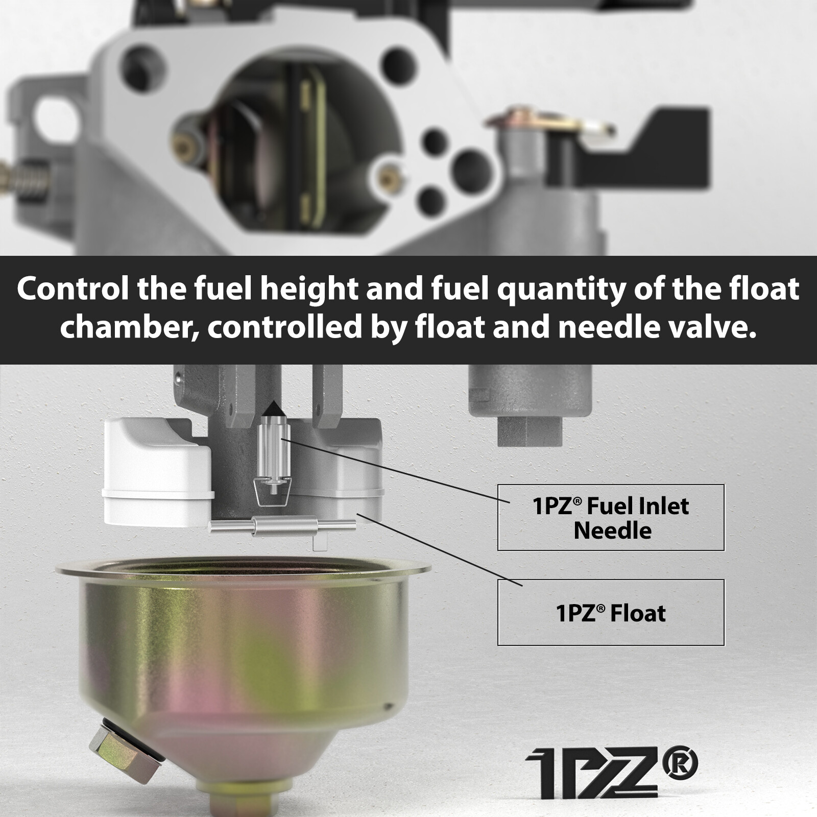 Carburetor Carb For Honda GX270 GX340 GX390 GX420 11HP 13HP 16HP #16100-ZF6-V01