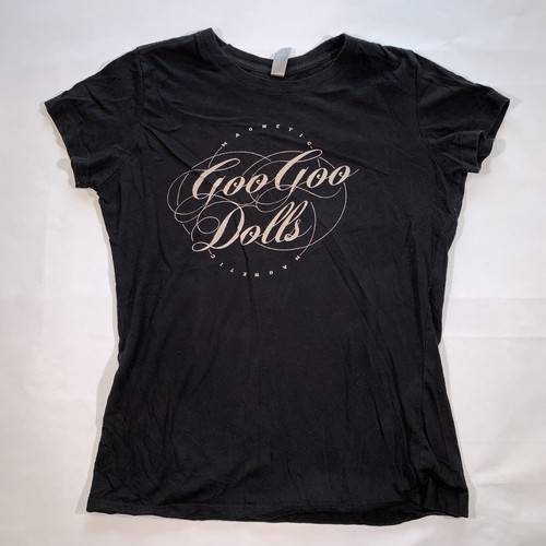 トップス 90s GOO GOO DOLLS tee black vintage s-l400.jpg