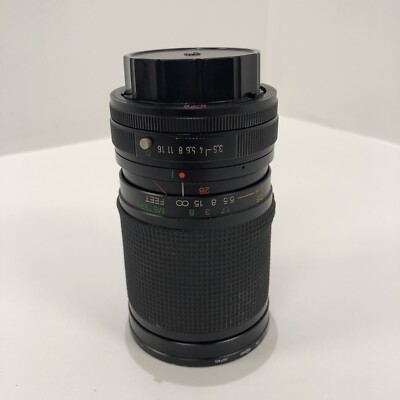 Vivitar Macro Zoom 28-85mm Canon mount Manual Focus Lens 3.5-4.5 Clean