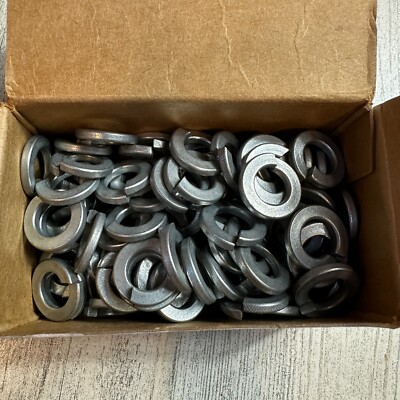 (100-Pk) Lindstrom Zinc Lock Washer 3/8'' DMLO38N000OZ-PK100 Made in USA