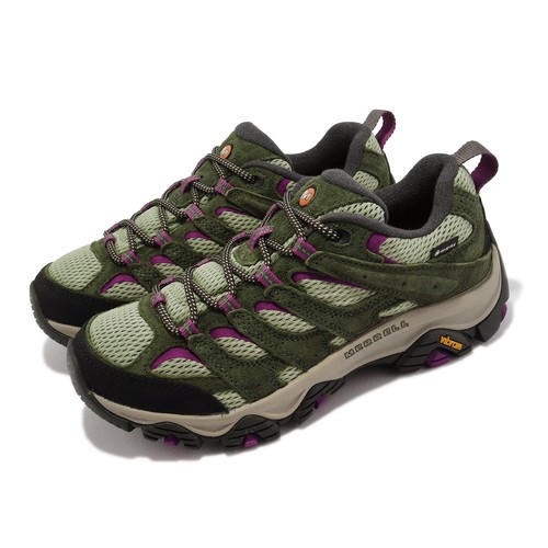 

Женские кроссовки для активного отдыха Merrell Moab 3 GTX Gore-Tex Lichen Olive Green J035828, Зеленый, Moab 3 Gtx