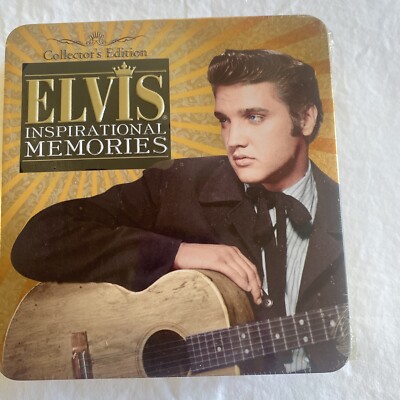 Elvis Inspirational Memories (CD & DVD) Tin Box -Collector s Edition.  Sealed!!