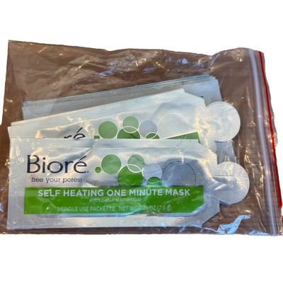New Biore Lumene Hydrating Recovery Gel Mask Nose Face Strips 
