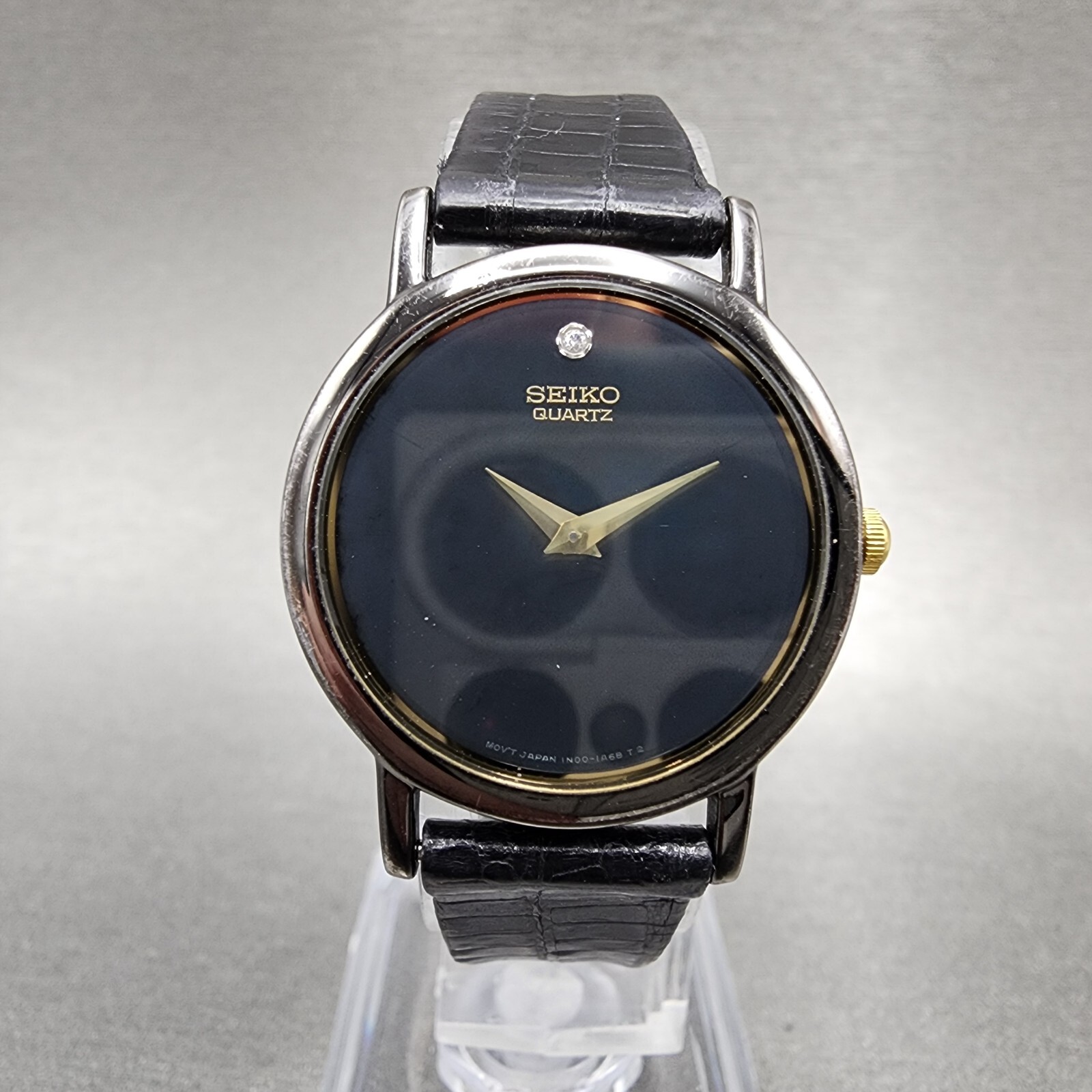 トオル0.999 ブラック/ イエロー Rare! *Exc+5* SEIKO 5sports SKZ251K1 7S36-02S0 Franken