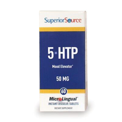 Superior Source 5-HTP 50 мг 60 сублингвальных таблеток