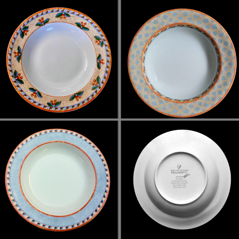 Villeroy Boch Switch 4 Suppenteller Naranja Navarra Nazare 22,5cm Auswahl Neu