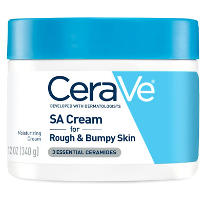 Cerave SA Moisturizing Body Cream for Rough and Bumpy Skin 12 oz free shipping