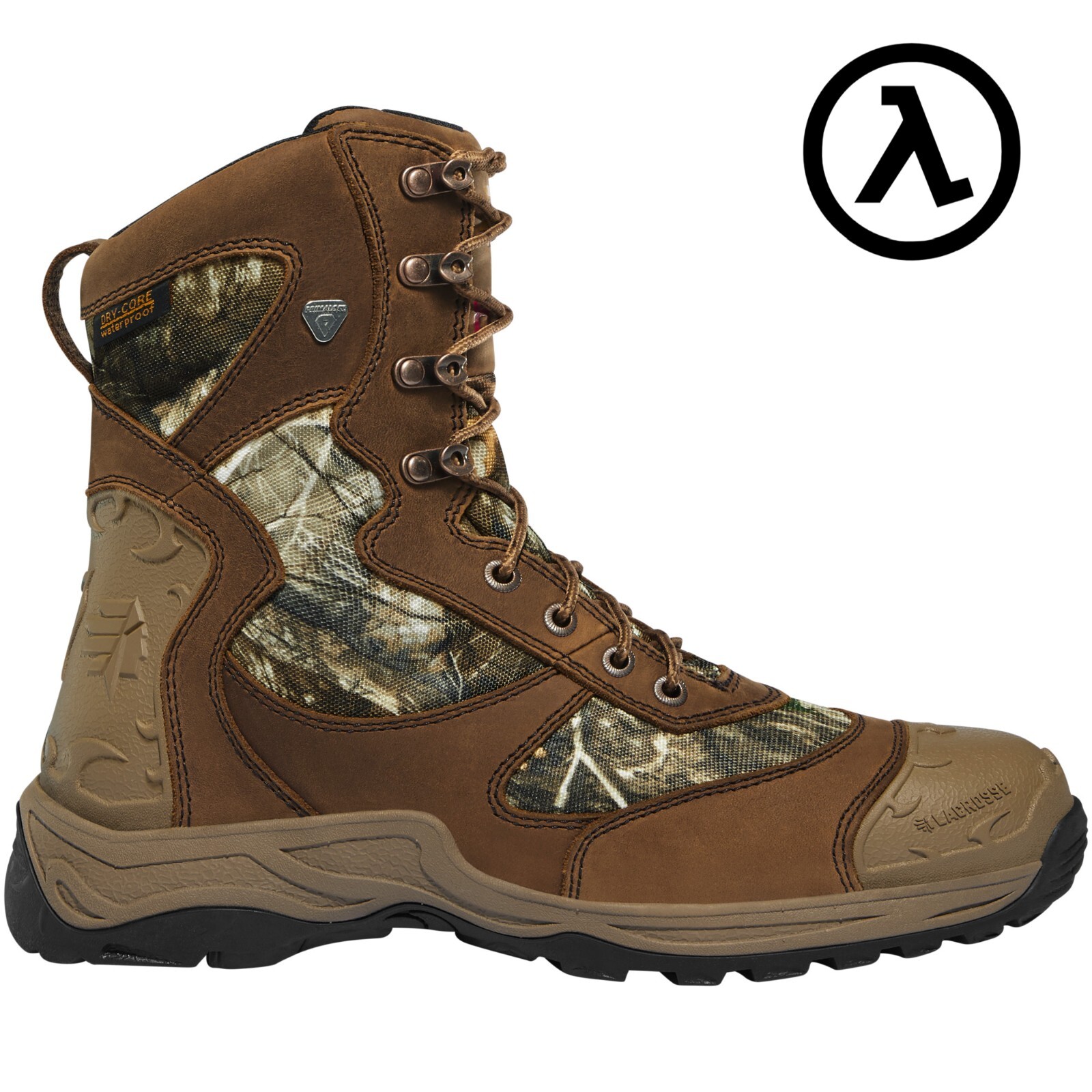 Pre-owned Lacrosse Atlas 8" Realtree Edge 800g Hunt Boots 572112 - All Sizes -