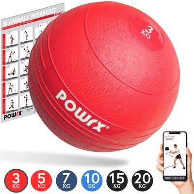 Slamball I Medizinball 3 - 20 kg I Slam Ball versch. Farben