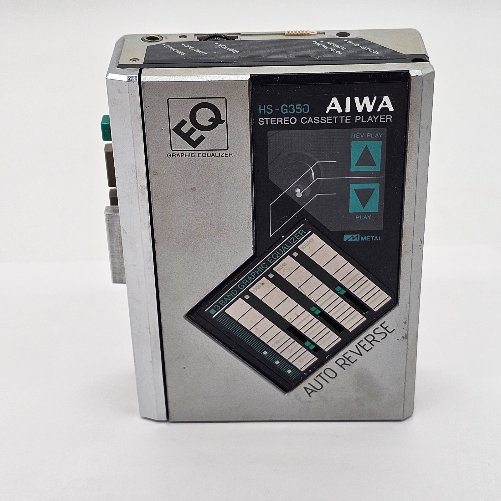アイワ　カセットプレーヤー AIWA HS-G35 AUTO REVERSE AIWA HS-G35 WORKING GRAPHIC EQ AUTOREVERSE DOLBY