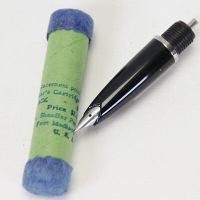 Sheaffer Point Nibs for Cartridge Desk Pens Replaceable Black Medium (nibs Only)