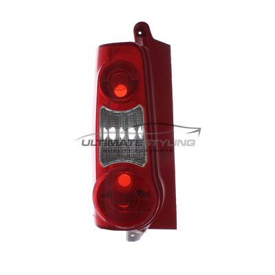 Citroen Berlingo Rear Light 2008-2012 Twin Door Tail Lamp Lens Passenger Side