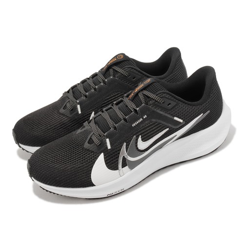 

Nike Air Zoom Pegasus 40 PRM Черно-белые мужские кроссовки для шоссейного бега FB7179-001, Черный, Air Zoom Pegasus 40 Prm
