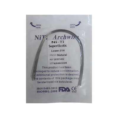 Dental Ortho Arch Wire Super Elastic Niti/ Round Rectangular Ovoid/Oval 0.99! SA