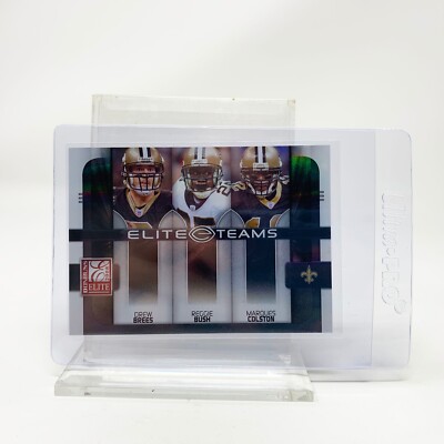 Drew Brees - 2008 Donruss Elite Teams - New Orleans Saints Reggie Bush - 269/800