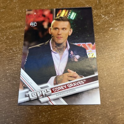 2017 Topps WWE Corey Graves Rookie RC #14