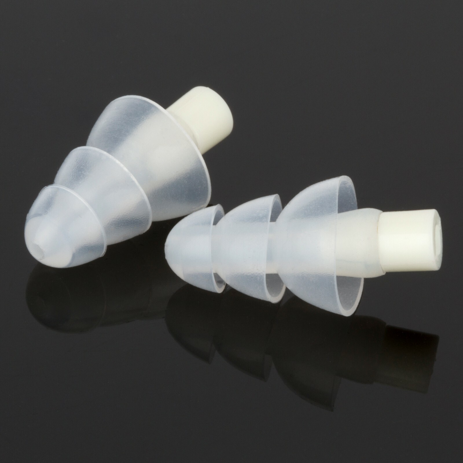 SONIC HEARING PROTECTION SILICONE EAR PLUGS + CASE DEFENDERS SHOOTING