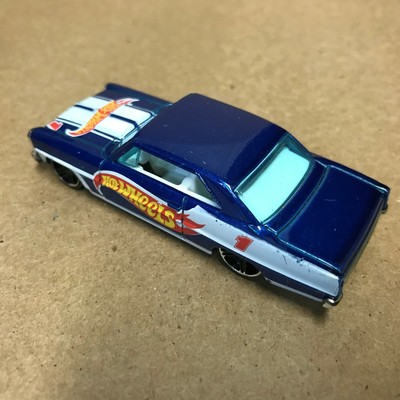 Blue '66 Nova Hot Wheels Loose Diecast Car GP