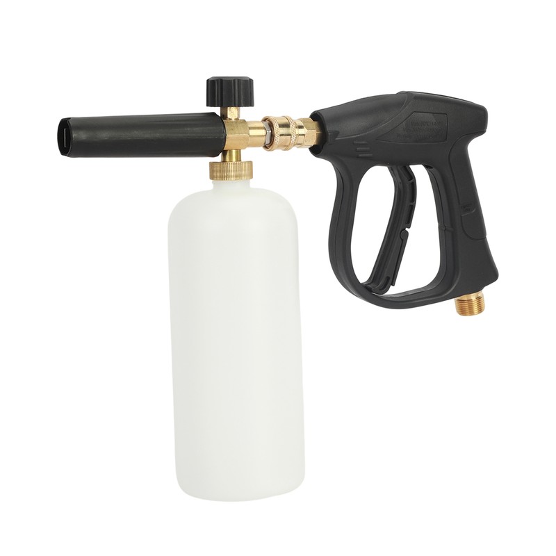 Car High Pressure Snow Foam Lance Bottle Soap Gun Jet Sprayer Hose Washer