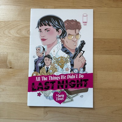 ALL THE THINGS WE DIDNT DO LAST NIGHT (ONE SHOT) CVR C - SDCC 2024 Release