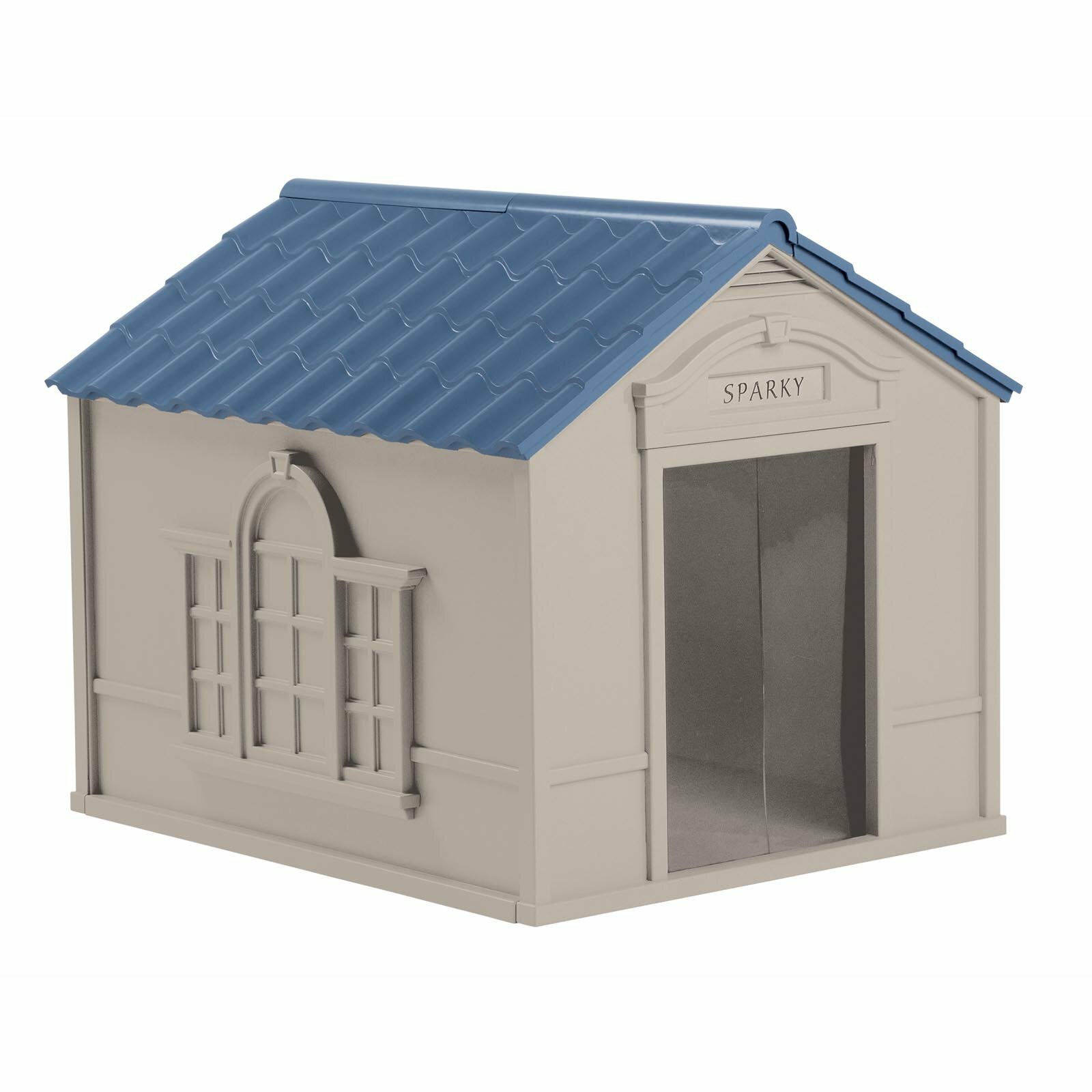 GIANT Dog House Kennel Home Dogs Outdoor Shelter Pet Heavy Duty Winter XL Houses