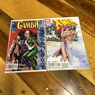 X-Men Forever And Gambit Comics By Marvel