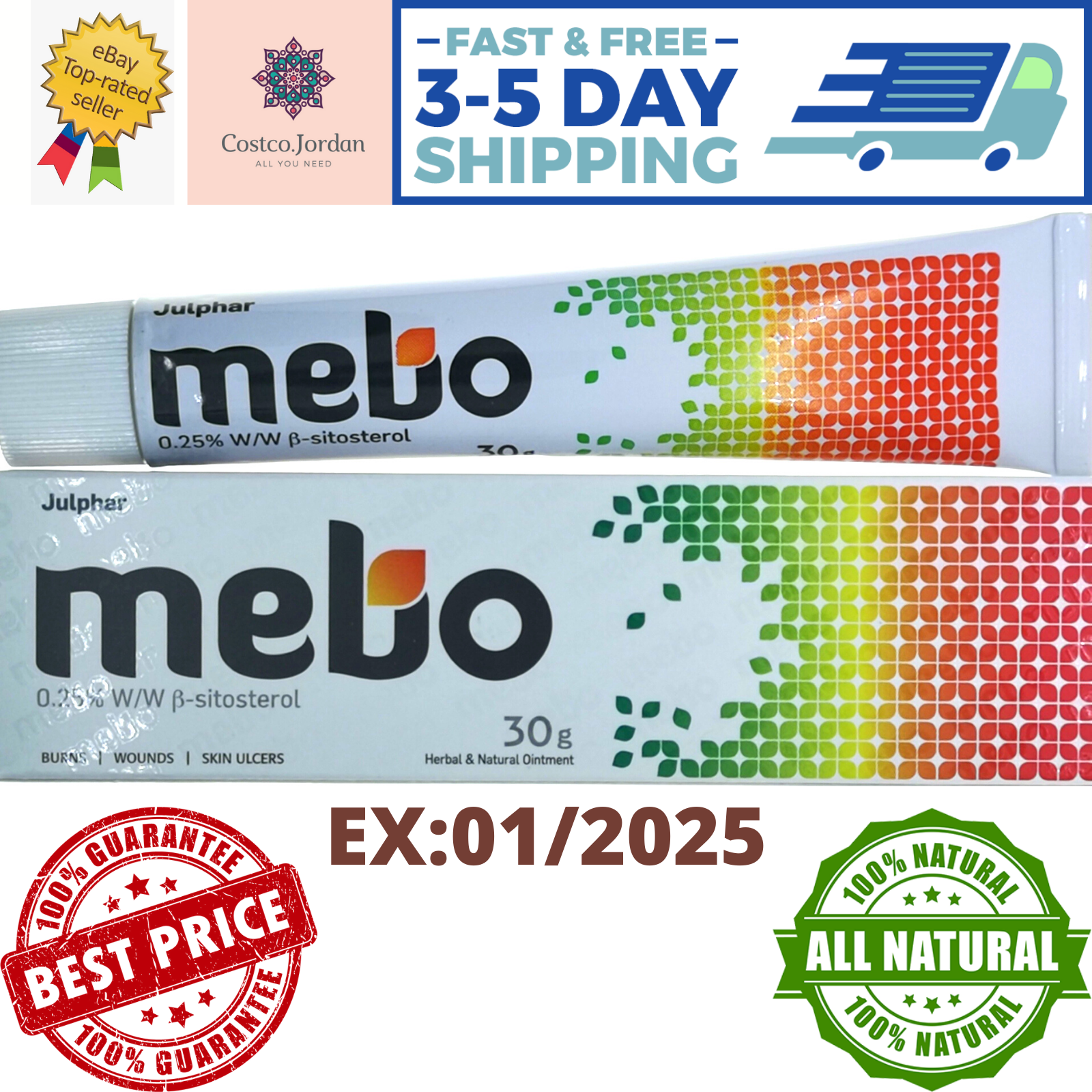 3x كريم الشفاء السريع لتخفيف الآلام ميبو بيرن 15 جرام للبيع على موقع Ebay