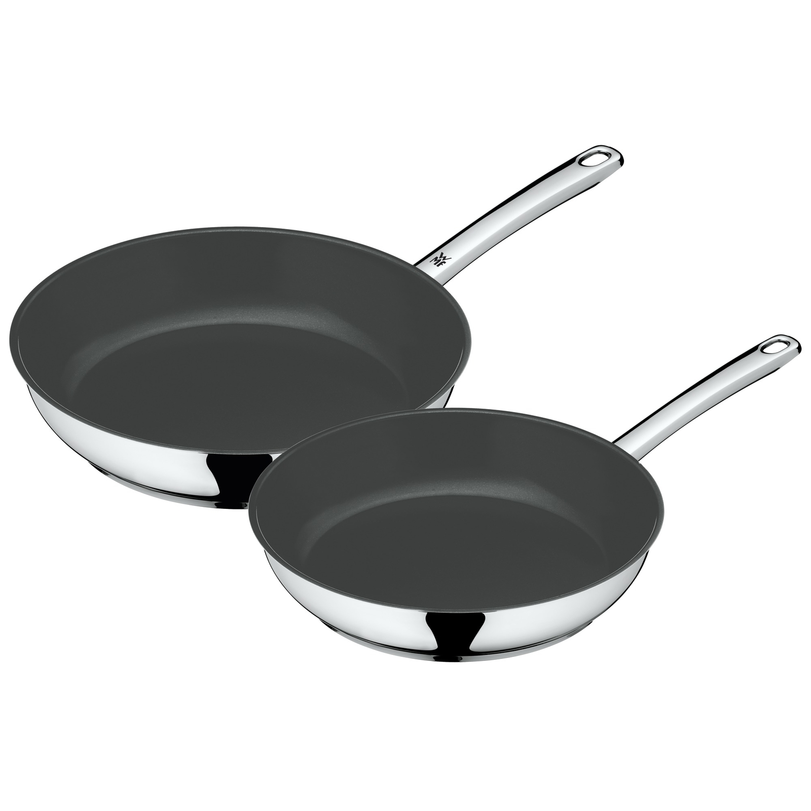 WMF Pfannenset Bratpfanne 2tlg 24+28 Devil Induktion Edelstahl beschichtet 