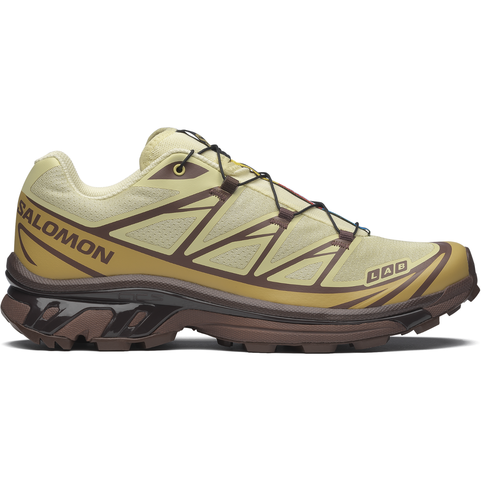 Salomon XT-6 Dusty Yellow / French Roast - L47869500 Expeditedship