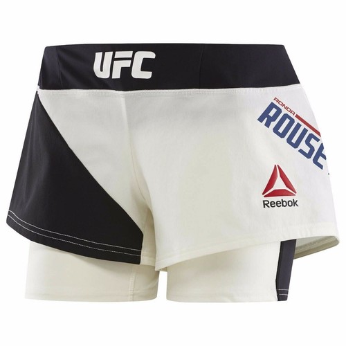 

[AI0656] Женские шорты Reebok UFC RR Ronda Rousey Octagon - Мел/черный, Chalk/black