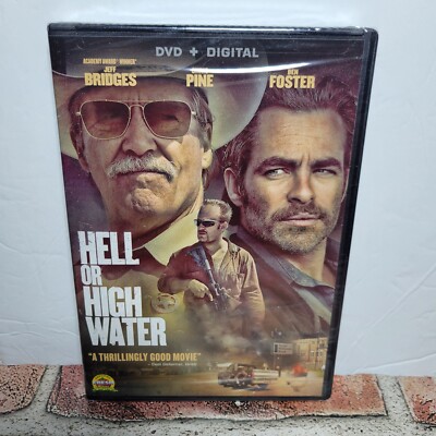 Hell or High Water (DVD, 2016) Chris Pine, Jeff Bridges Ben Foster NEW & SEALED