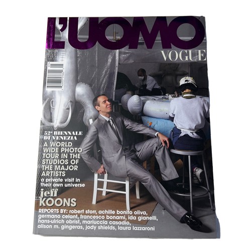 L'UOMO vogue 2003年 イライジャ・ウッド ブルック・シールズの