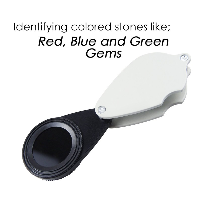 Chelsea Filter for Gem Identification Emerald Green, Blue and Red Gemstones 701936208408 eBay
