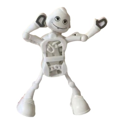 Wind Up Walking Robot Toy Robot Spinners Fingertip Toy Portable Spring Wind Up