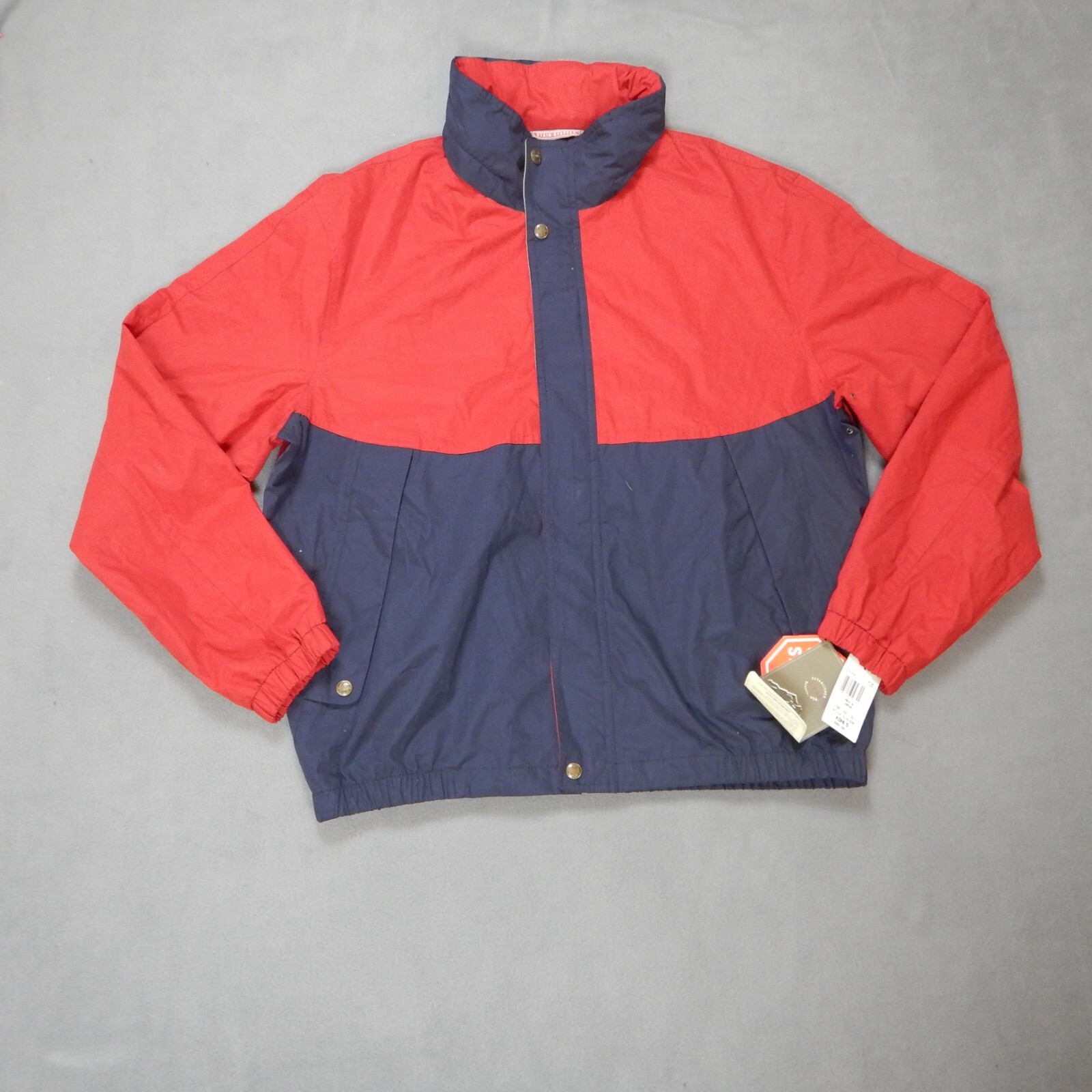 Pacific Trail Jacket Mens Large Red Blue Outerwear Hoodie Rain Wind Coat Pacific Trail Jacket Mens Large Red Blue Outerwear Hoodie Rain Wind Coat