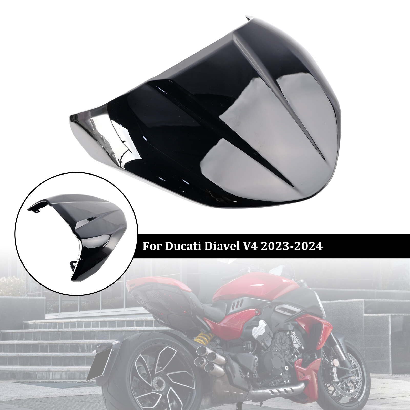 ⭐︎ Tail Rear Seat Cover Fairing Cowl For Ducati Diavel V4 2023-2024