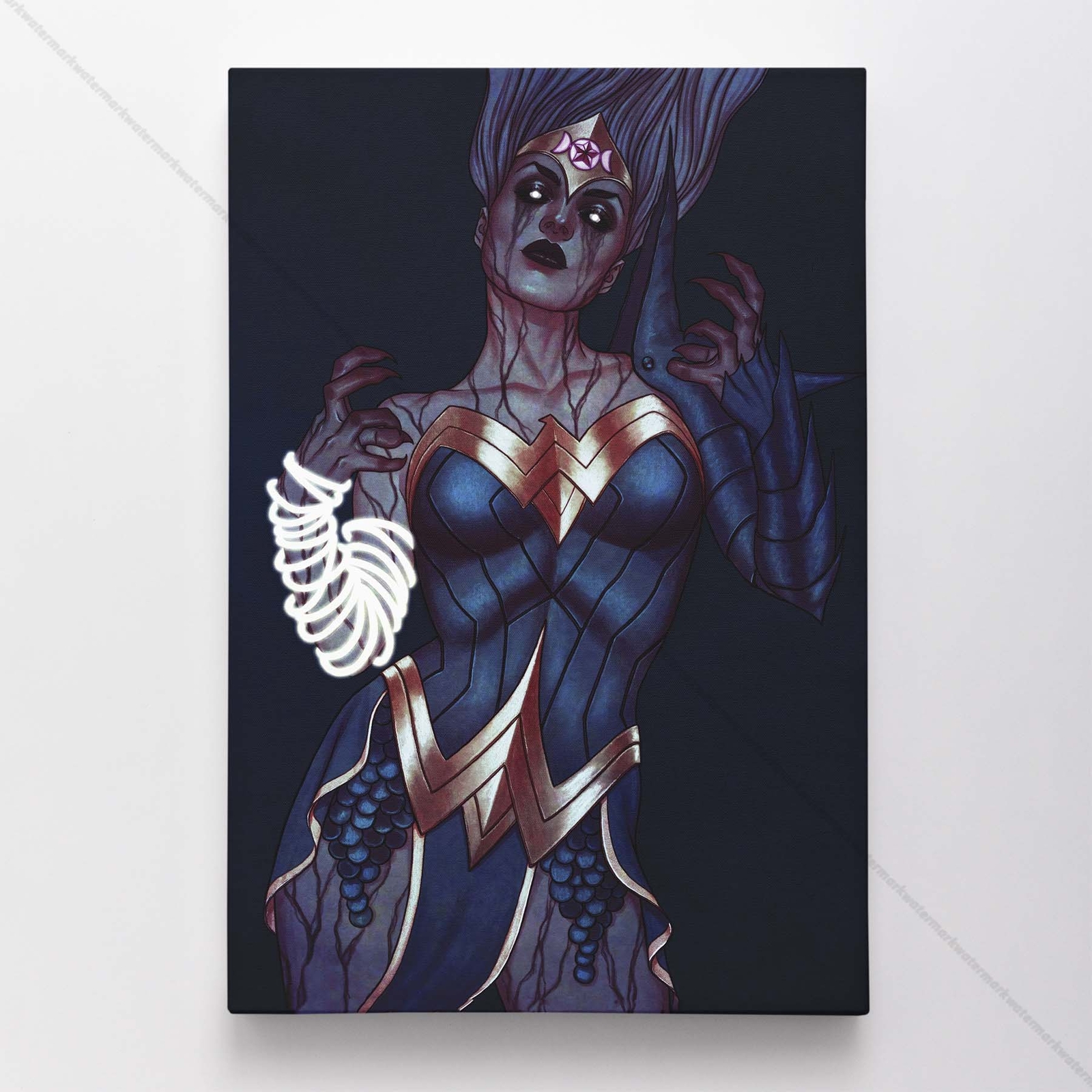 Wonder Woman Poster Canvas Justice League DC Comic Book Cover Art Print #55493