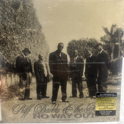 Puff Daddy & The Family   No Way Out  (2x 12'' WHITE VINYL RECORD LP) Brand new