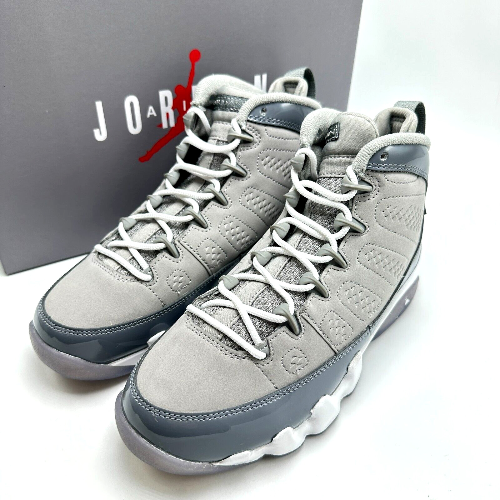 シューズ(男性用) AIR JORDAN 9 RETRO COOL GREY-WHITE 28cm Nike Jordan 9 Retro 