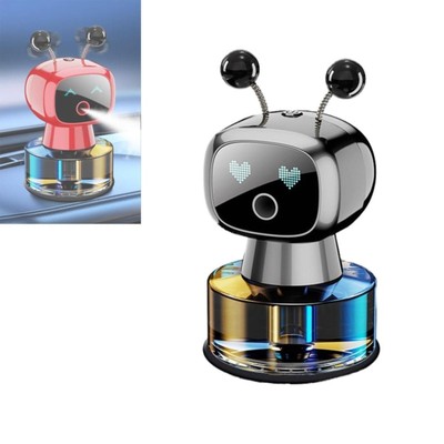 Smart Robot Car Aroma Diffuser  2024 New Car Interior Smart Ornaments Aroma