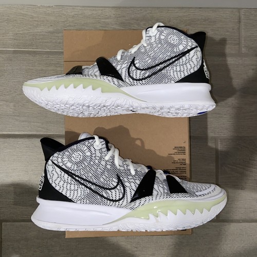 Nike Kyrie 7 Brooklyn Beats Basketball White Black CQ9326 Nike Kyrie 7 Brooklyn Beats Basketball White Black CQ9326