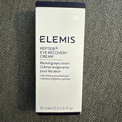 ELEMIS Peptide4 Eye Recovery Cream .5oz/15mL FULL Size  New In Box