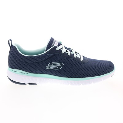 Skechers Flex Appeal 3.0 First Insight Womens Blue Lifestyle Кроссовки Обувь