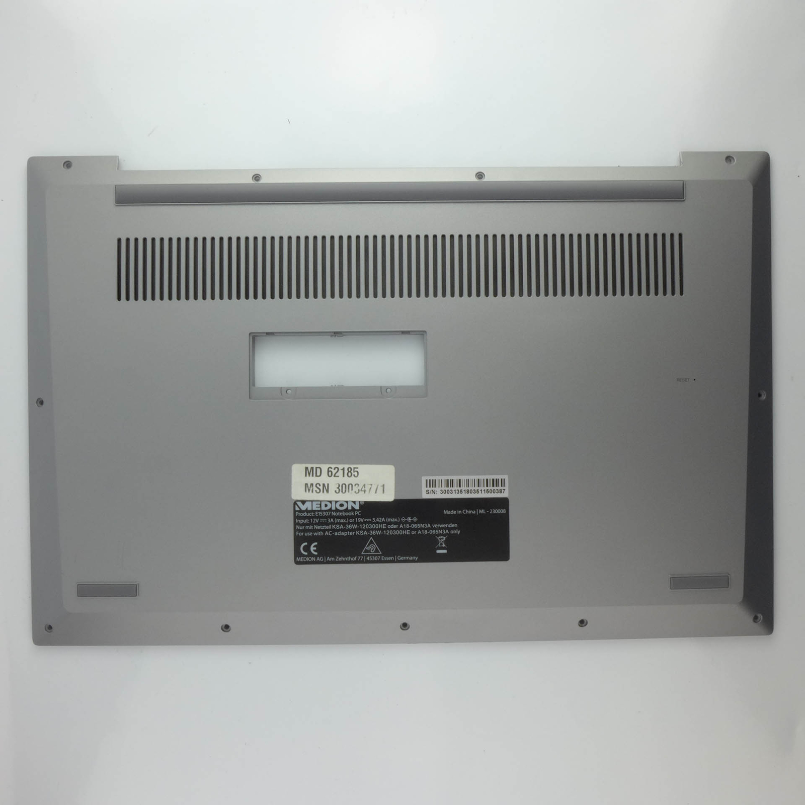 ORIGINAL Medion E15307 MD62185 Gehäuse unterschale  bottom case base ✅