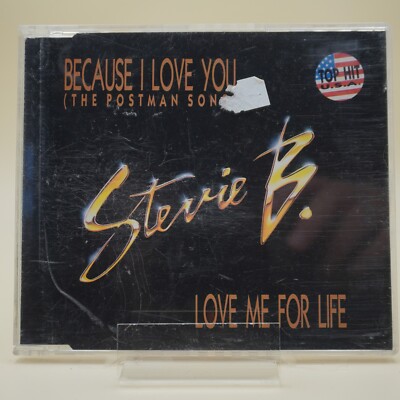Stevie B - Because I Love You / Love Me For Life | Maxi CD | Zustand sehr gut