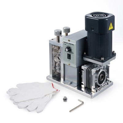 Motorized Wire Stripper Machine for 7/0-18 AWG Copper Wires 8 Speeds 4 Channels