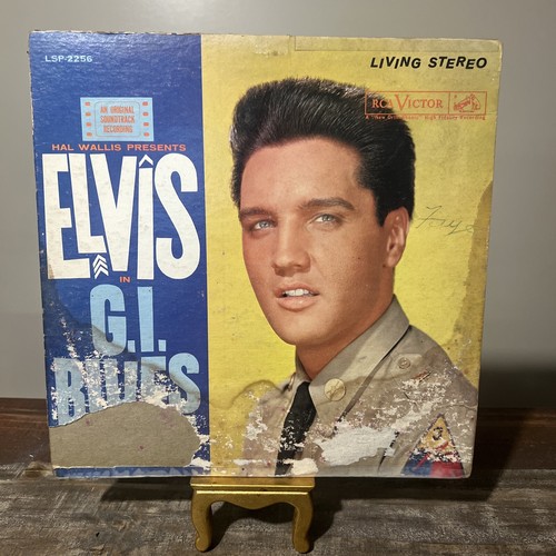 Elvis Presley G.I. Blues UK(英)盤 LP Mono Elvis Presley G.I. Blues UK(英)盤LP Mono深溝 ELVIS PRESLEY