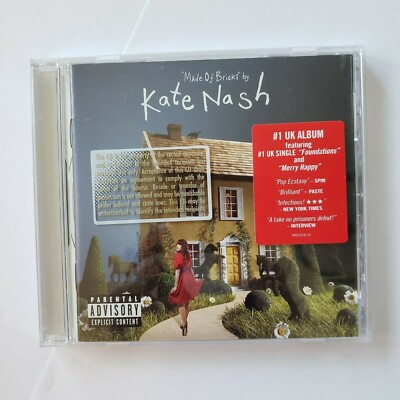 Made Of Bricks by Kate Nash CD 2008 Interscope Pumpkin Soup Pre-owned Promo