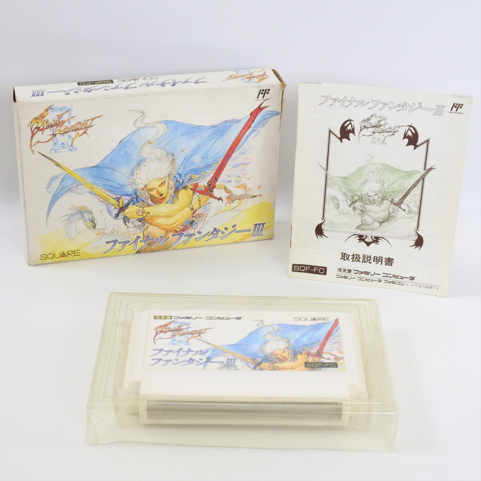 SQUARE ENIX - ファミコン版 ファイナルファンタジー III ☆FC ファミコン FF3 ファイナルファンタジー3 (箱・説明書付
