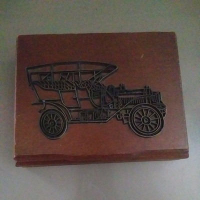 Boxes Vintage Wooden Playing Card Vatican